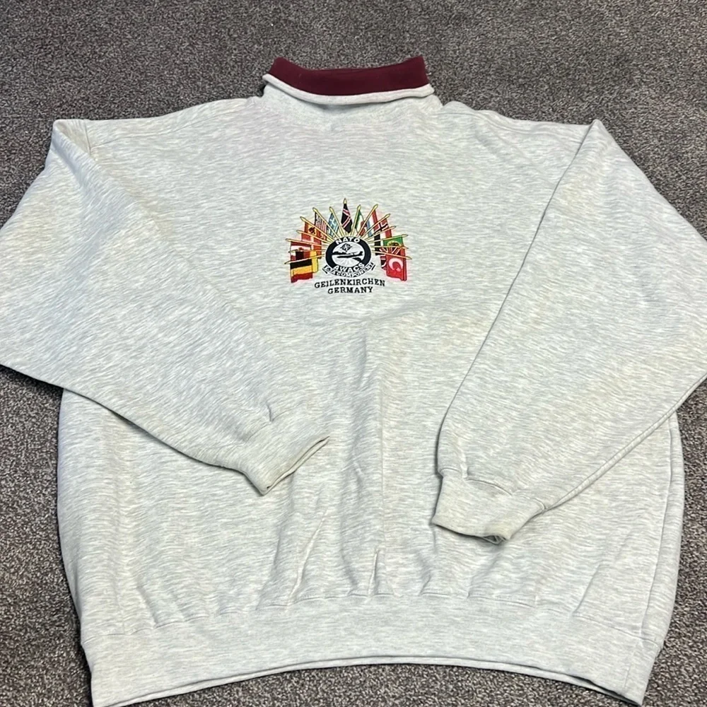 Vtg Sweatshirt Gear For Sport Mens XL Geilenkirchen Germany Crewneck Heavyweight